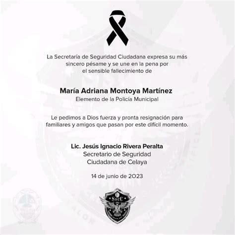 Confirman muerte de policía María Adriana Montoya Martínez baleada el