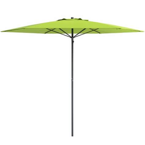 Corliving 75ft Uv And Wind Resistant Beachpatio Umbrella Lime Green