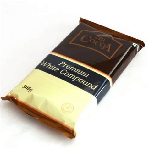 Bar M Cocoa Premium White Compound Packaging Size Gms At Kg