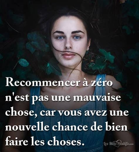 Recommencer Z Ro Citations Proverbes Et Tee Shirts Positifs Les