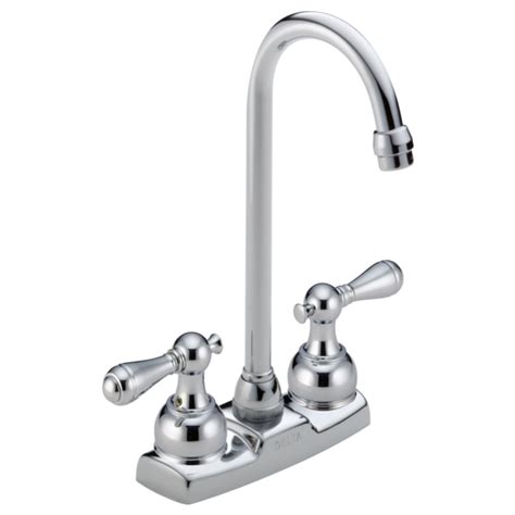 Two Handle Bar Prep Faucet Lhp H Delta Faucet