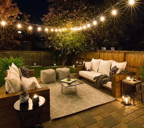 Ideas For Backyard String Lights