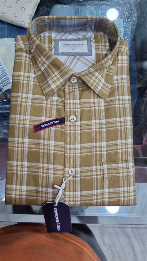 Checks Cotton Mens Shirt Full Sleeves Casual Wear At Rs 1599 In Rupnagar