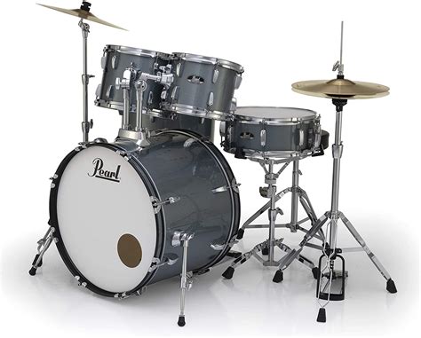 Pearl Roadshow 5 Piece Drum Set Charcoal Metallic Audio Shop Dubai