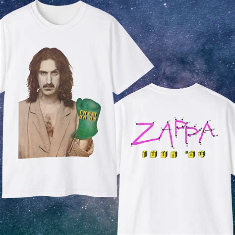 Rare Vintage 1984 Frank Zappa Them Or Us Shirt Tokopyramid