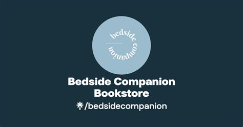 Bedside Companion Bookstore Instagram Tiktok Linktree