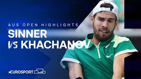 Jannik Sinner V Karen Khachanov Round Four Extended Australian Open