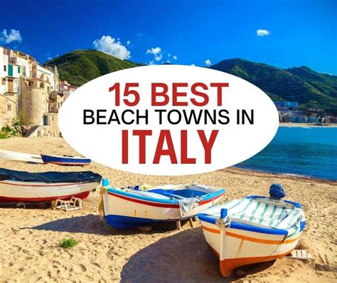 Https Solotripsandtips Best Beach Towns In Italy Beach Town