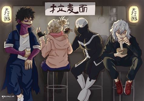 Toga Himiko Mha Dabi Shigaraki My Hero Academia Bnha League Of Villains