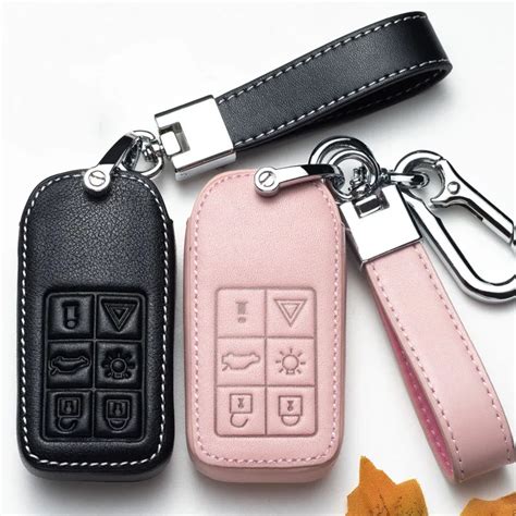 Funda De Cuero Para Llave De Coche Carcasa Protectora Para Mando A