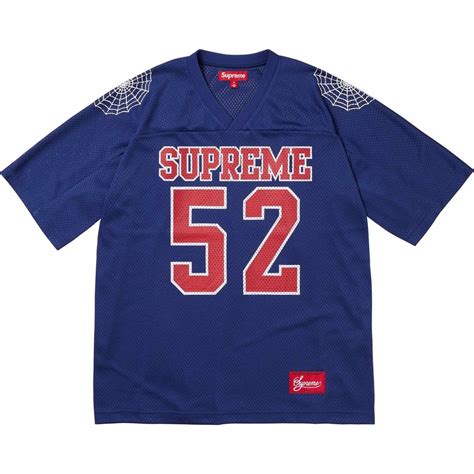 Spiderweb Football Jersey Spring Summer Supreme