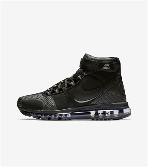 Nike Air Max 360 High Kim Jones Triple Black — Releasedatum Nike