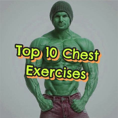 10 Best Chest Exercises For Men Man Of Many