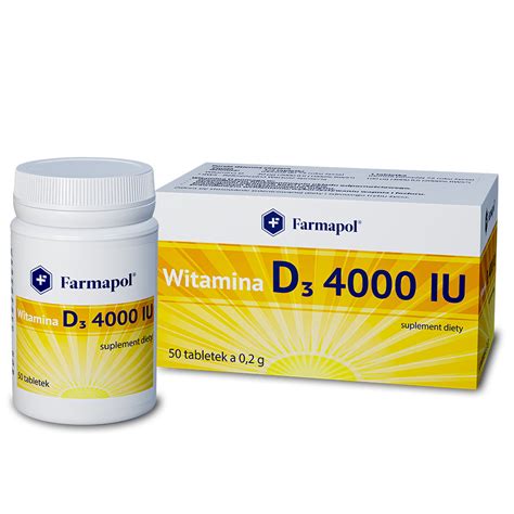 Witamina D3 4000 IU FARMAPOL Sp Z O O