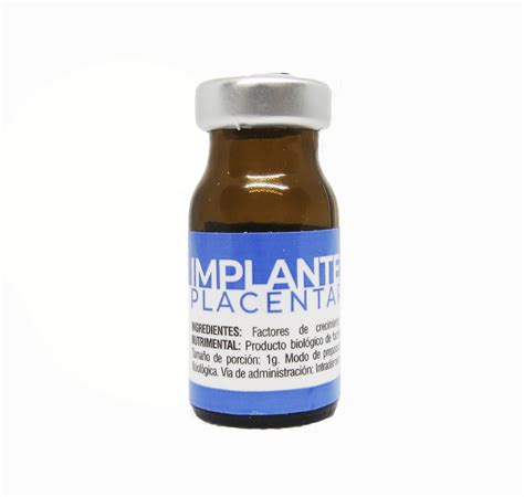 Implante De Placenta Comprar En Mundo Natural