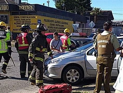 Cinco Lesionados Por Colisi N Entre Colectivo Y Un Auto En Rahue Bajo