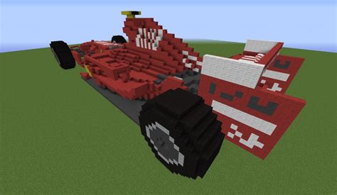 F Formula Car Model Ferrari F Minecraft Map