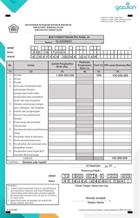 Aturan Tax Treaty Pada Perhitungan PPh 26 Wajib Pajak Luar Negeri