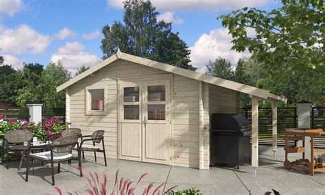 Abri De Jardin Chalet Bois Avec Appentis B Cher Bois De Chauffage