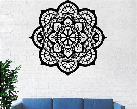 Metal Mandala Wall Art Metal Wall Decor Mandala Wall Etsy Mandala