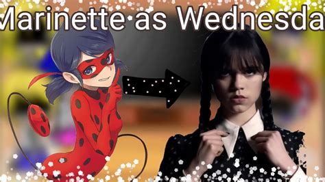 MLB React To Marinette As Wednesday In Wednesday 1 1 YouTube