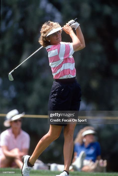 Womens Golfer Betsy King In Action During The Nabisco Dinah Shore