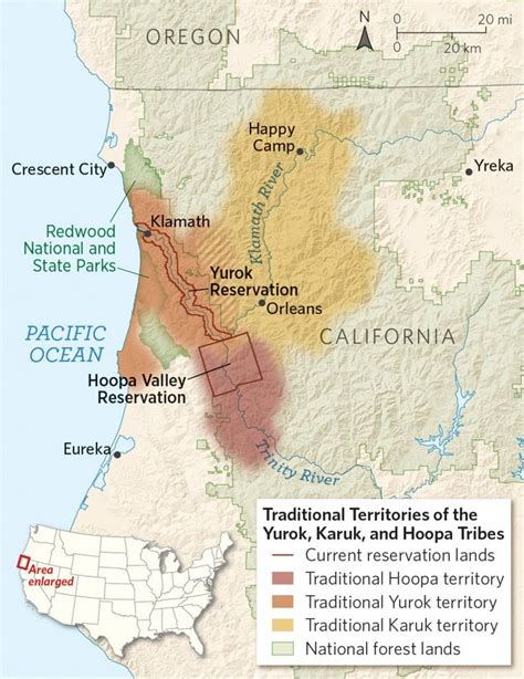 Northern California Indian Tribes Map