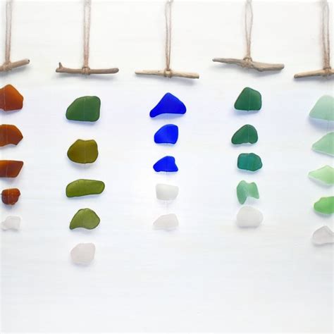 Sea Glass Mobile Etsy