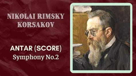 Rimsky Korsakov Symphony No 2 Antar Score