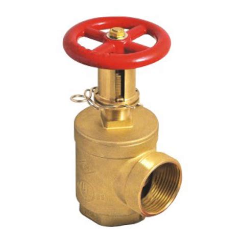 Huacheng Angle Valve With Pressure Restricting Device 2 1 2 Inch Model J282 Ul Fm 300 Psi