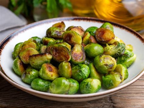 Roasted Brussel Sprouts Vegetables Oregon Dairy Catering