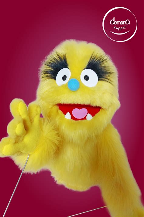 Monster Puppet Lulu Custom Professional Hand Rod Puppet Half Body Artofit