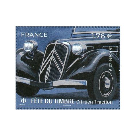 Timbres France Yvert No F Te Du Timbre Citroen Traction Neufs