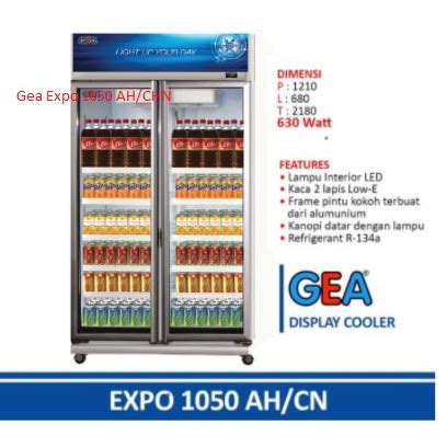 Jual Gea Showcase Double Door Expo 1050 AH CN Jakarta Barat HO HO