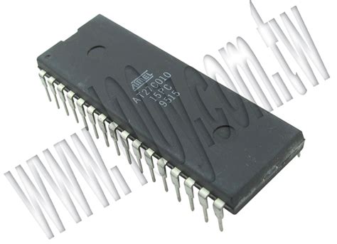 勝特力電子零件材料 AT27C010 15PC 32P DIP OTP EPROM ATMEL