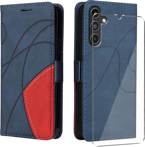 UKECASE Cover Per Samsung Galaxy A15 4G A15 5G Con Vetro Temperato