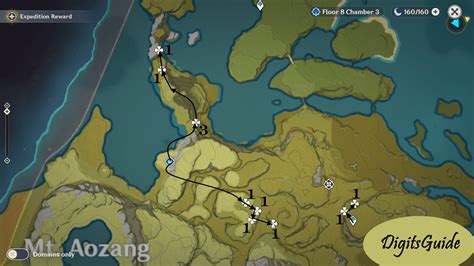 Violetgrass Farming Route - Around 63 Violetgrass From 8 Major ...