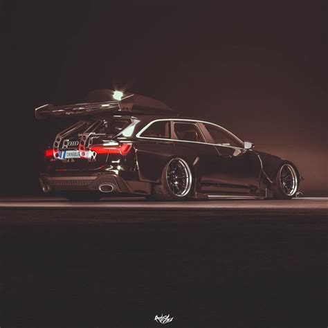 Audi Rs C Widebody Mit Ps Dachbox