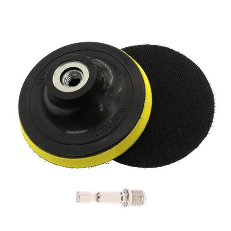 Inch Mm Hook And Loop Buffing Pad Rotary Backing Pad With M