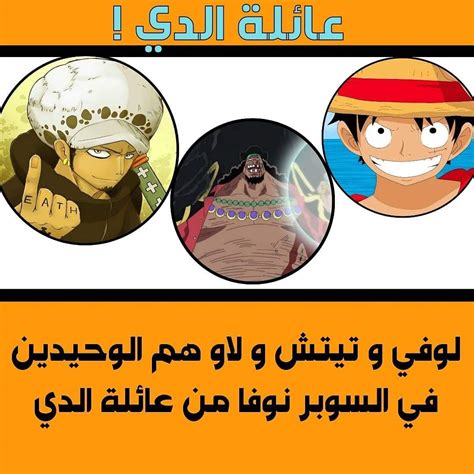 معلومة عن عائلة الدي ون بيس امبراطورية الأنمي Amino