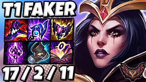 T1 Faker Leblanc Vs Twisted Fate Mid Patch 135 Korea Grandmaster