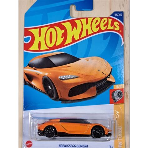 阿揚的模窟 風火輪 Hot Wheels 22G 22H 22N初版 柯尼塞格 KOENIGSEGG GEMERA 超跑 蝦皮購物