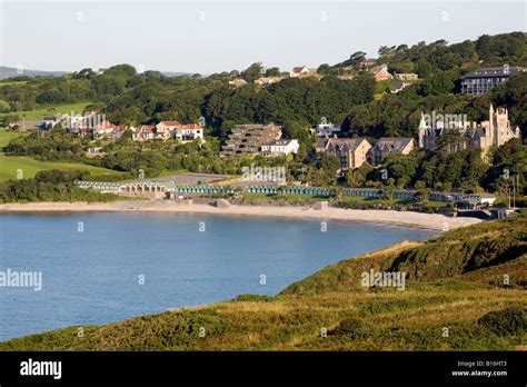 Langland Bay Gower Stock Photo Alamy