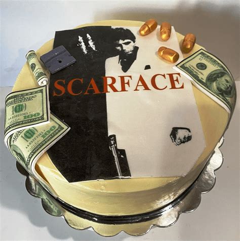 Scarface Cake Design Images Scarface Birthday Cake Ideas In 2022