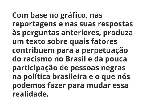 Texto Racismo No Brasil - Plano de aula - 9º ano - Racismo no Brasil: herança maldita