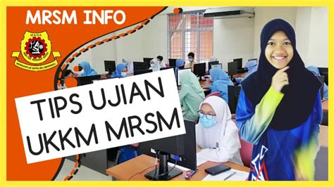 Semakan Ujian Kecenderungan Kemasukan Mrsm Ukkm Mrsm Semakan