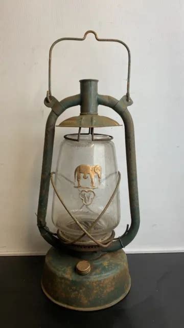 Vintage Sherwoods Birmingham Storm Lantern Hurricane Lamp Paraffin