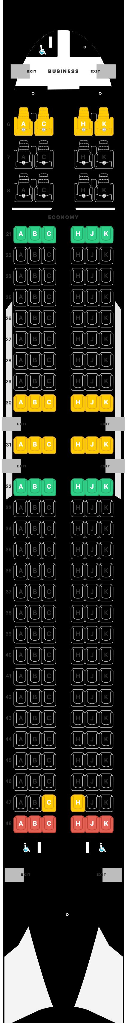 Air India Express Boeing Seat Map Updated Find The Best