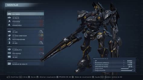 AC version of Arquebus Balteus : r/armoredcore