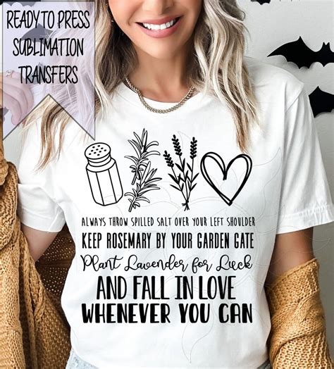 Sublimation Practical Magic Witch Quote Fall In Love Whenever You Can